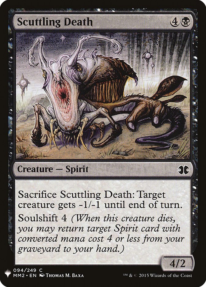 Scuttling Death [Mystery Booster] | Silver Goblin