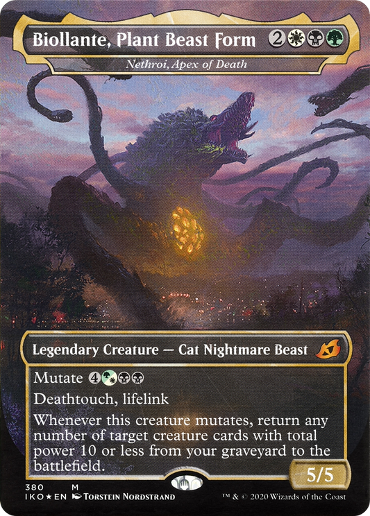 Nethroi, Apex of Death - Biollante, Plant Beast Form (Godzilla Series) [Ikoria: Lair of Behemoths] Foil