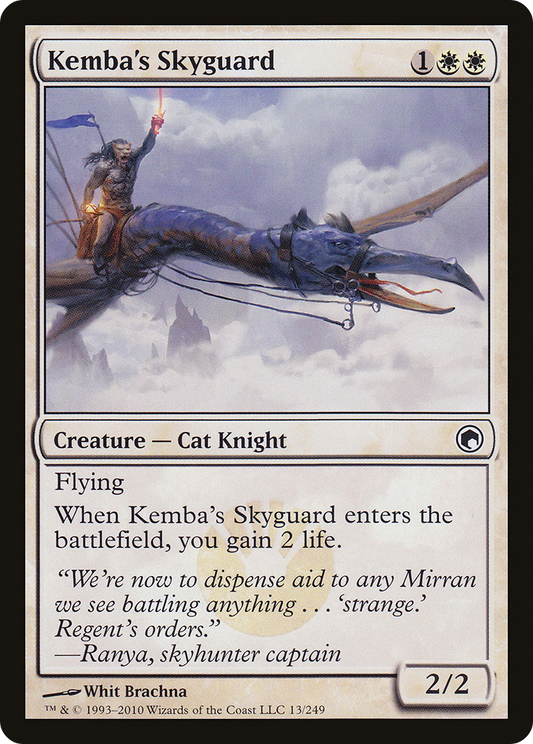 Kemba's Skyguard [Scars of Mirrodin] Foil