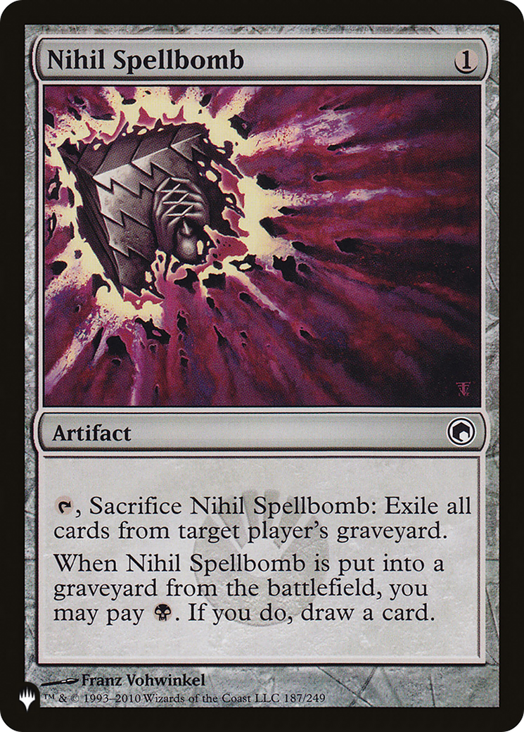 Nihil Spellbomb [The List] | Silver Goblin