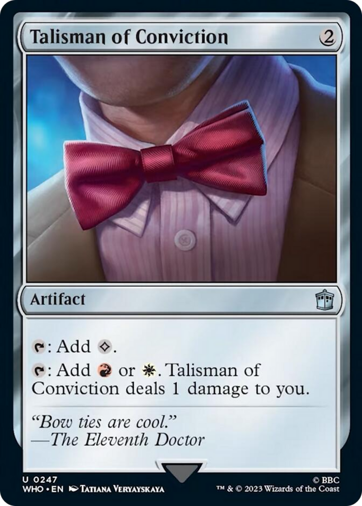 Talisman of Conviction [Doctor Who] | Silver Goblin