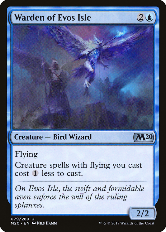 Warden of Evos Isle [Core Set 2020]