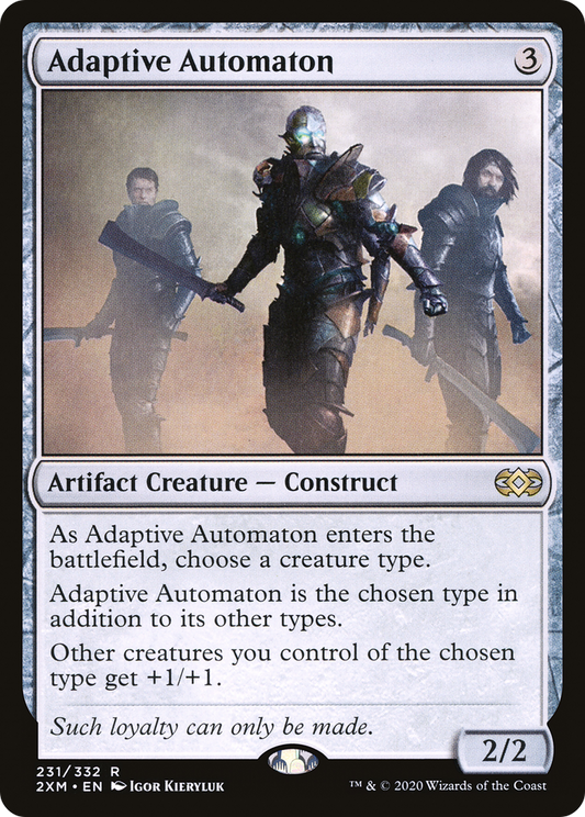 Adaptive Automaton [Double Masters] Foil