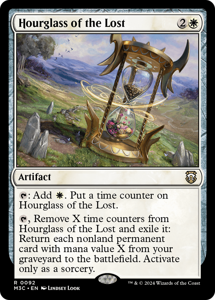 Hourglass of the Lost [Modern Horizons 3 Commander] | Silver Goblin