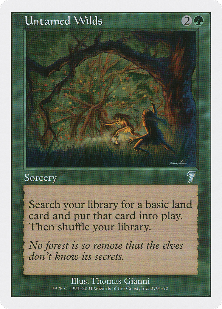 Untamed Wilds (279) - Seventh Edition