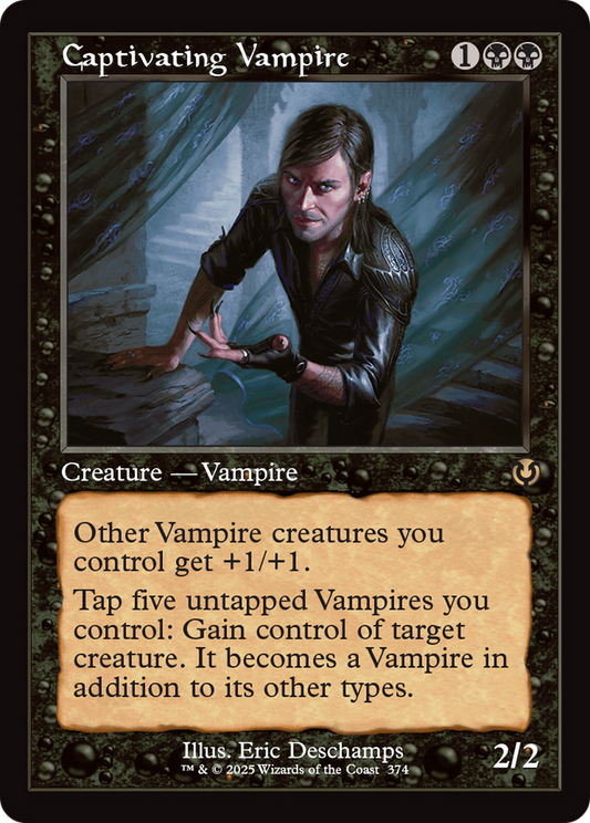 Captivating Vampire (Retro Frame) (374) - Innistrad Remastered