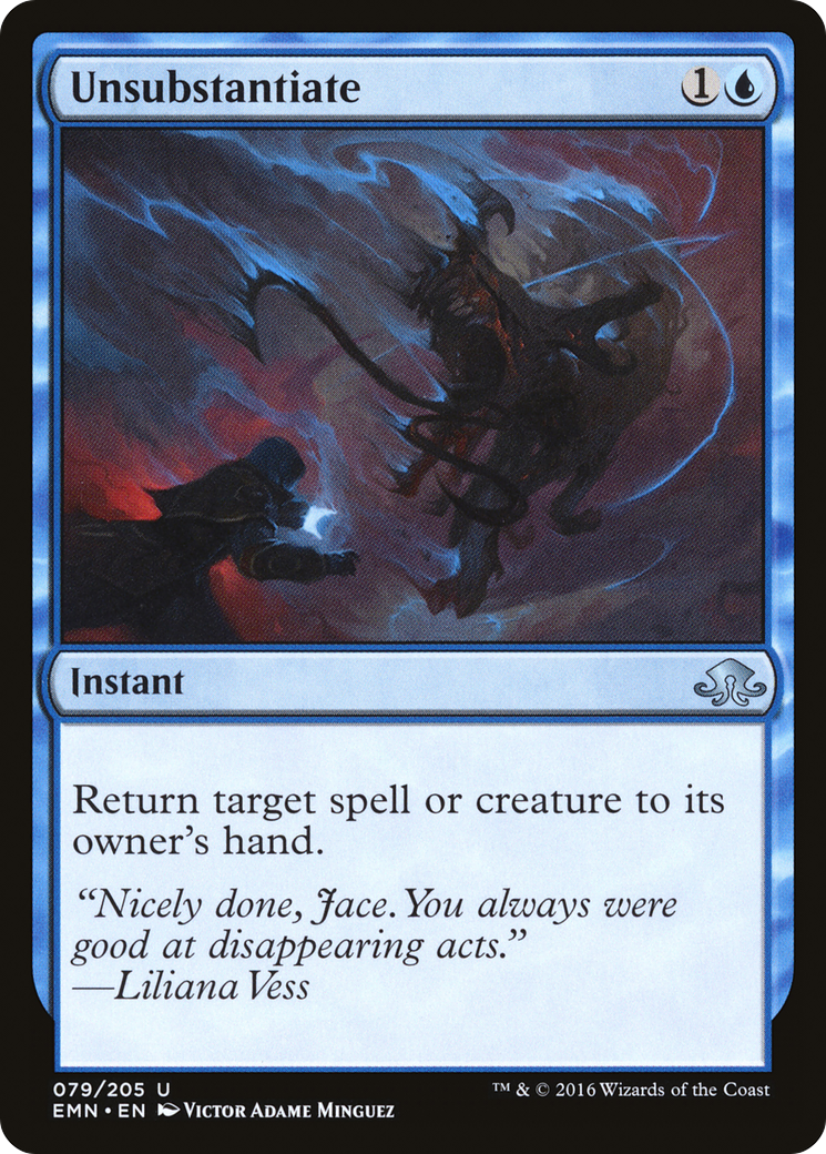 Unsubstantiate [Eldritch Moon] Foil