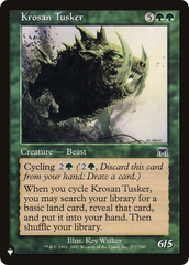 Krosan Tusker (ONS) [The List] | Silver Goblin