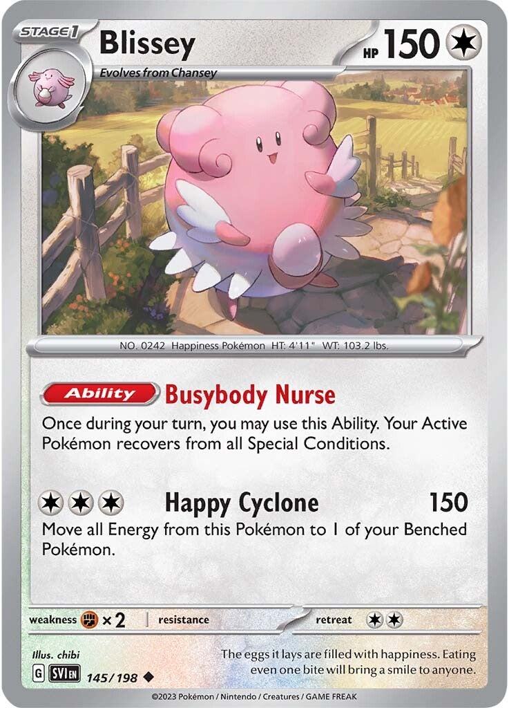 Blissey (145/198) [Scarlet & Violet: Base Set] | Silver Goblin