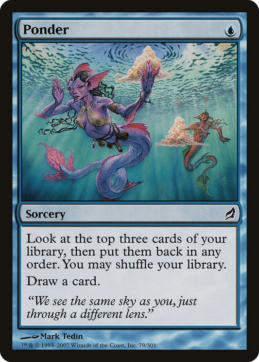 Ponder [Lorwyn] Foil