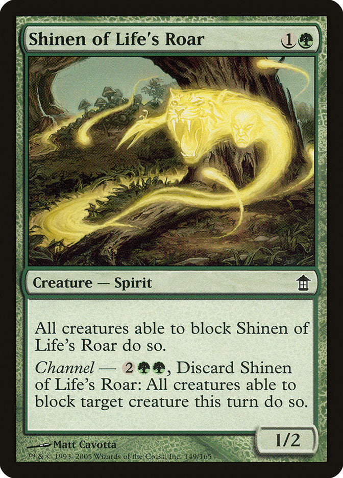 Shinen of Life's Roar [Saviors of Kamigawa] | Silver Goblin