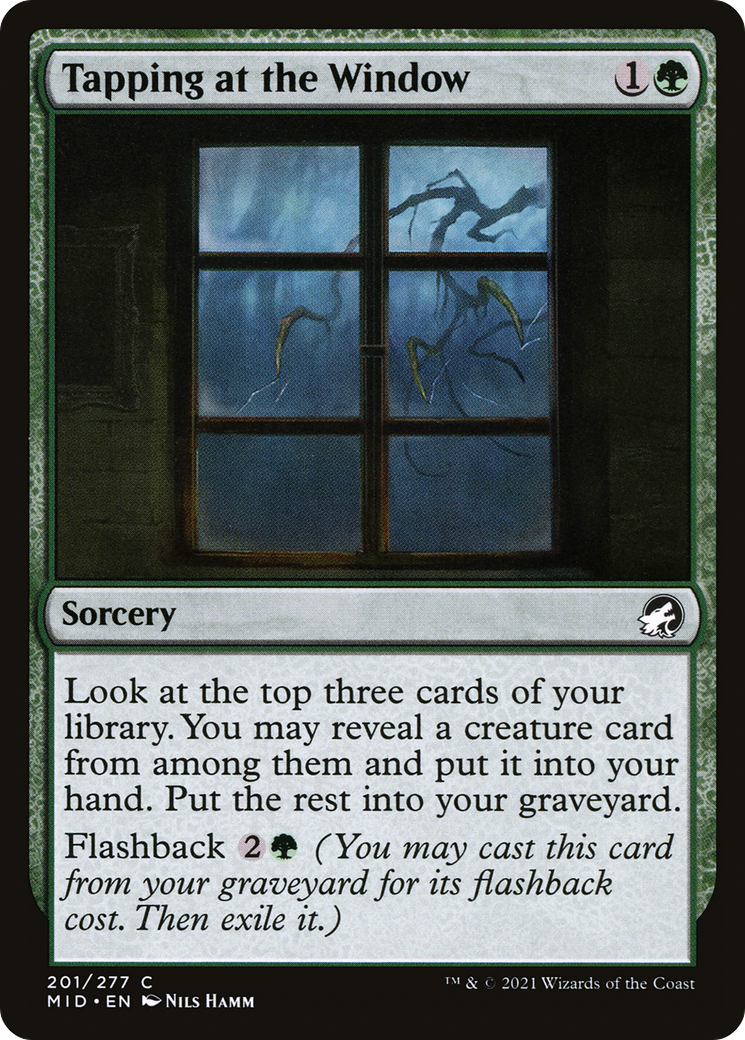 Tapping at the Window [Innistrad: Midnight Hunt] | Silver Goblin