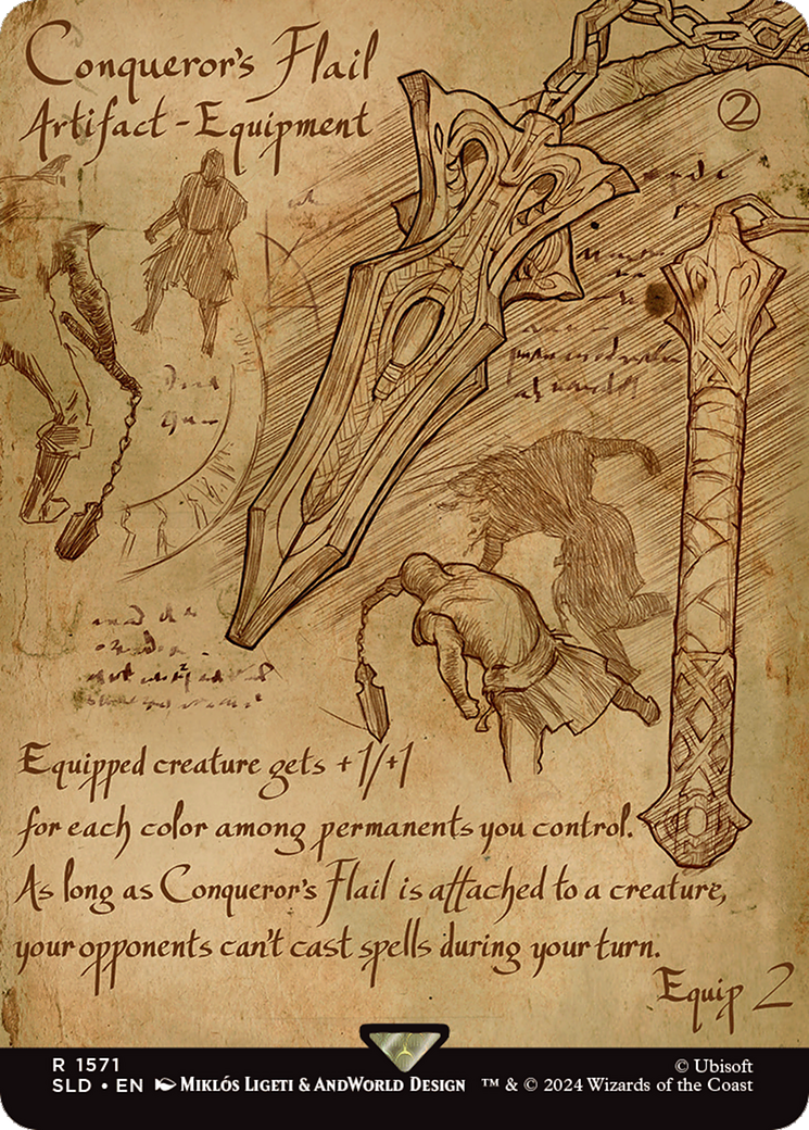 Conqueror's Flail (1571) - Secret Lair Drop