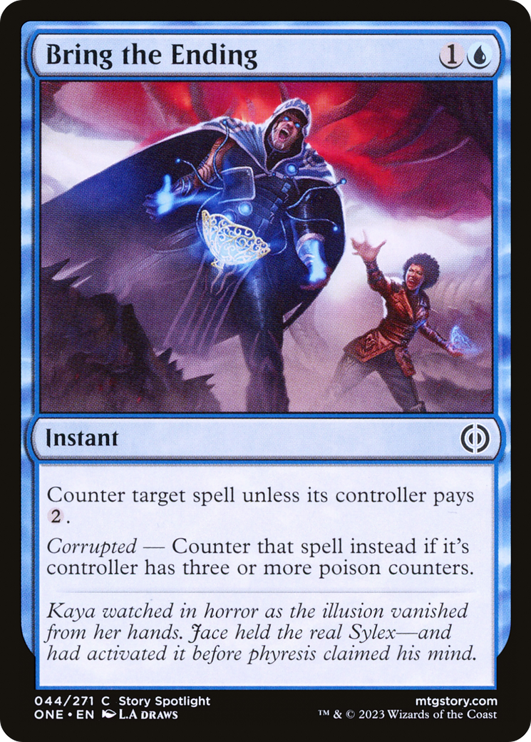 Bring the Ending [Phyrexia: All Will Be One] Foil