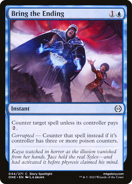 Bring the Ending [Phyrexia: All Will Be One] Foil