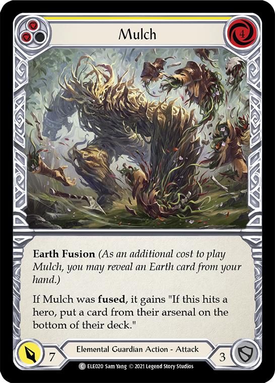 Mulch (Yellow) 1st Edition  (ELE020) - Tales of Aria | Silver Goblin