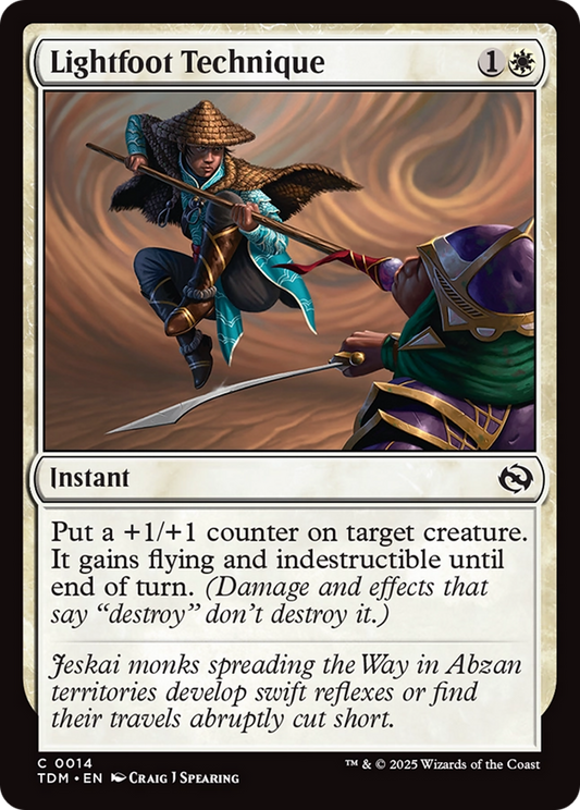 Lightfoot Technique (014) - Tarkir: Dragonstorm