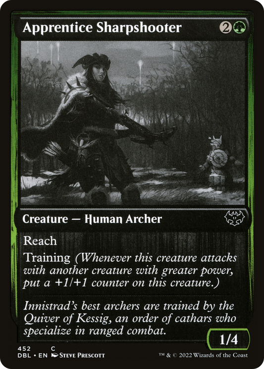 Apprentice Sharpshooter [Innistrad: Double Feature] Foil