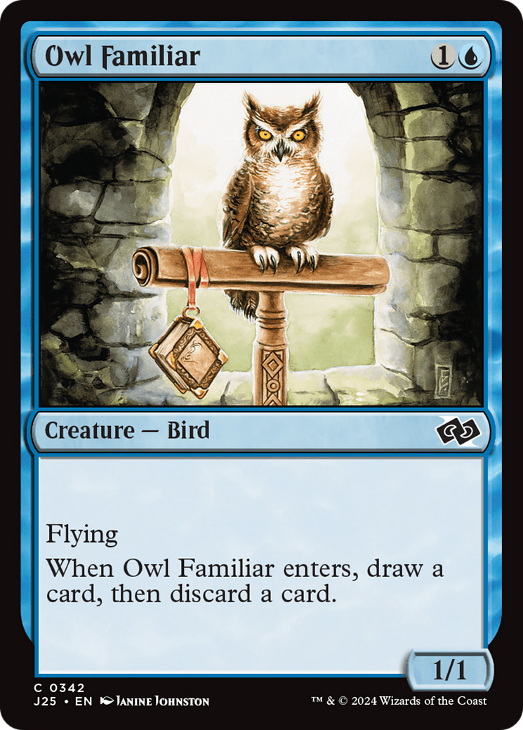 Owl Familiar [Foundations Jumpstart] | Silver Goblin