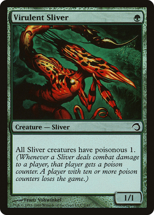 Virulent Sliver [Premium Deck Series: Slivers]