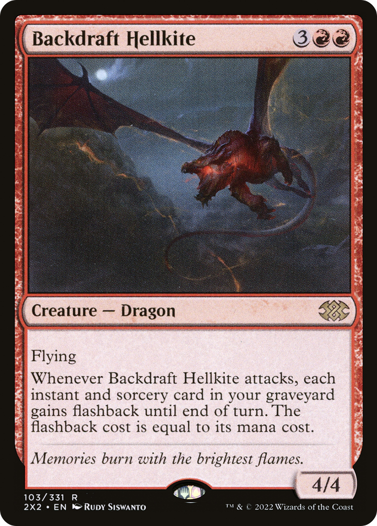 Backdraft Hellkite (103) - Double Masters 2022