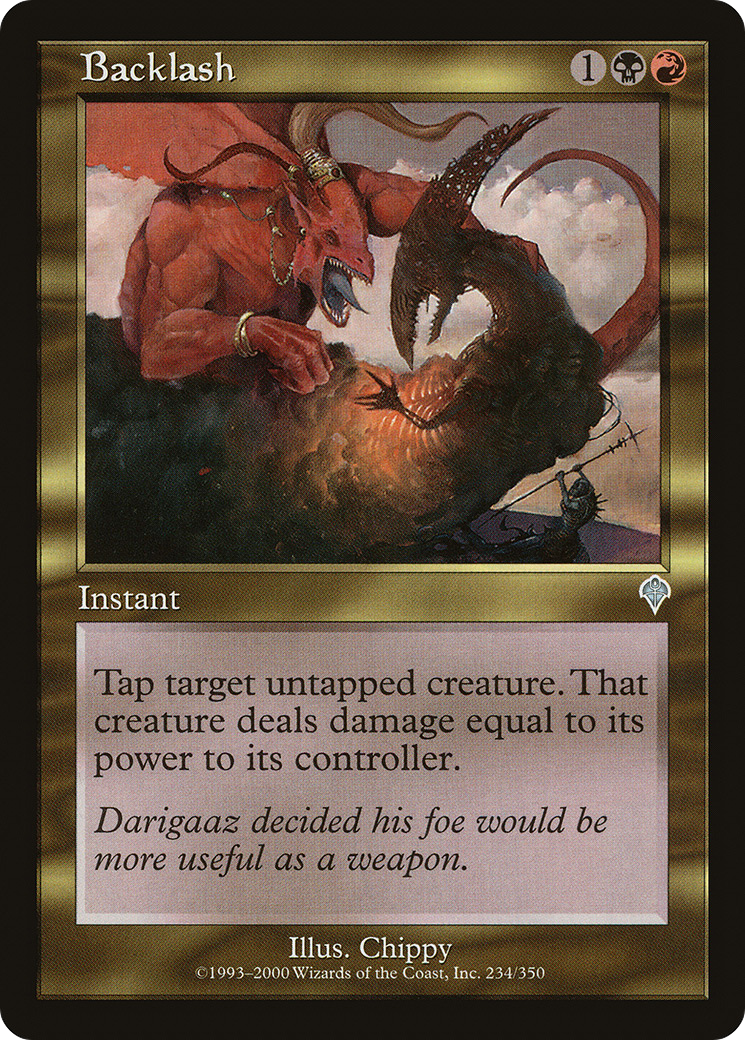 Backlash (234) Foil - Invasion