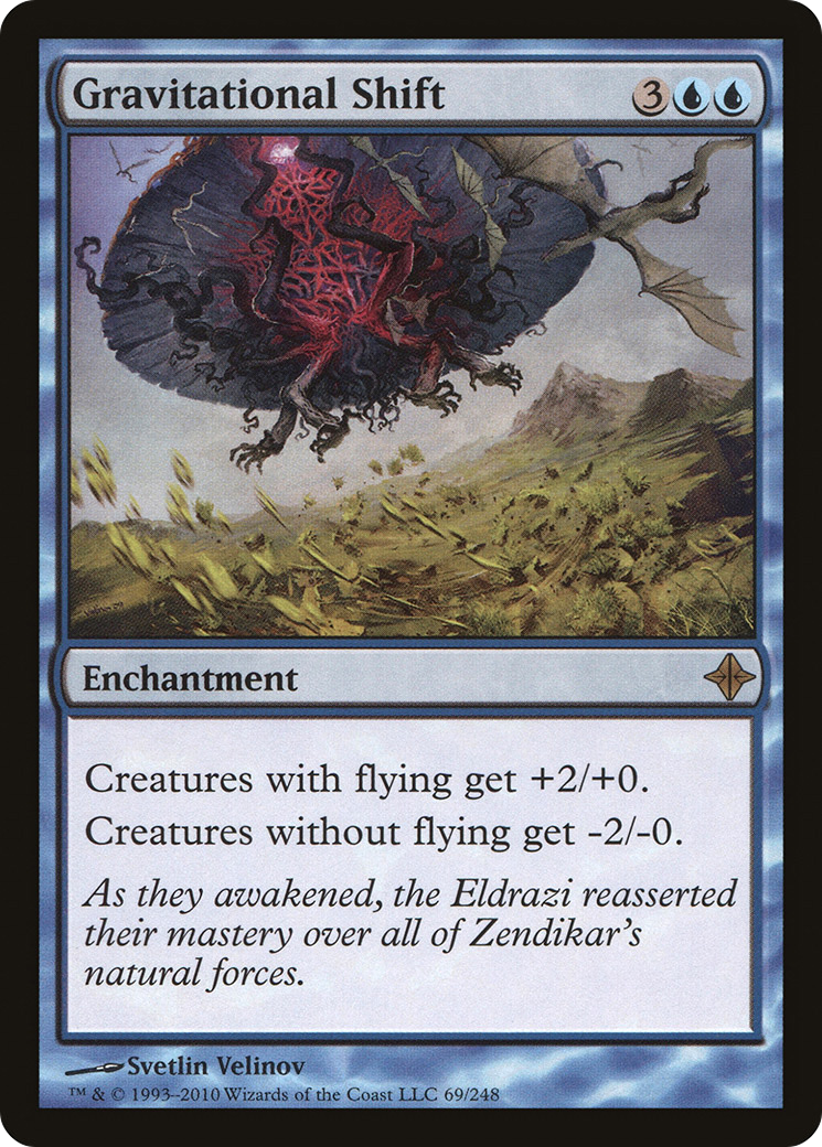 Gravitational Shift (069) Foil - Rise of the Eldrazi