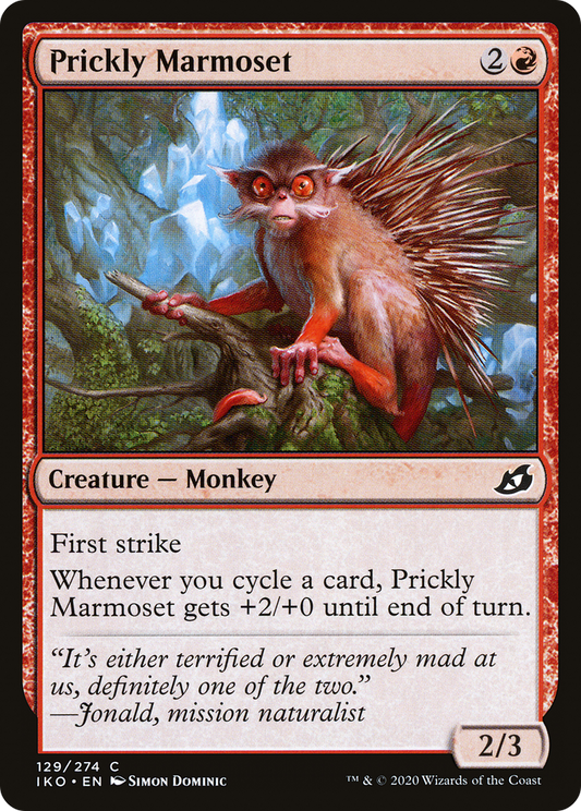 Prickly Marmoset [Ikoria: Lair of Behemoths] Foil