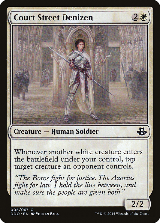 Court Street Denizen [Duel Decks: Elspeth vs. Kiora]
