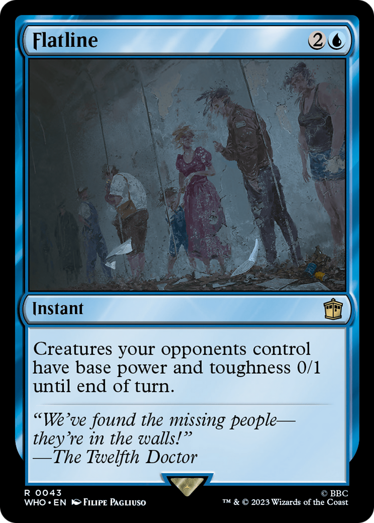 Flatline [Doctor Who] Foil