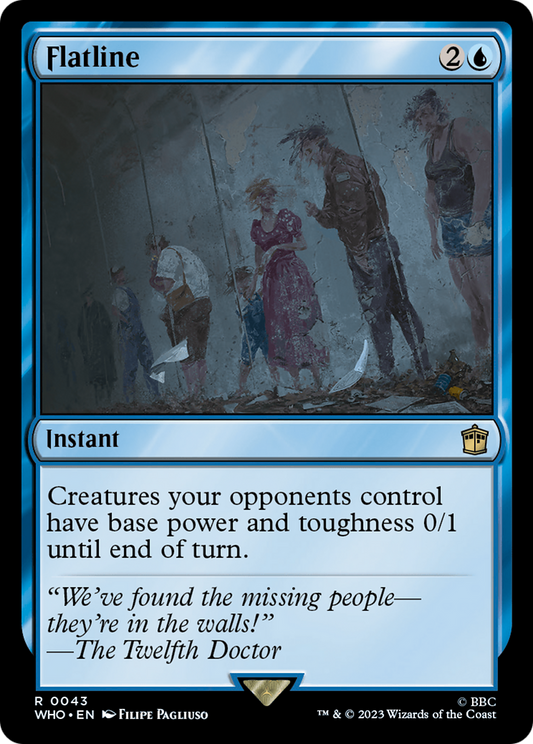 Flatline [Doctor Who] Foil