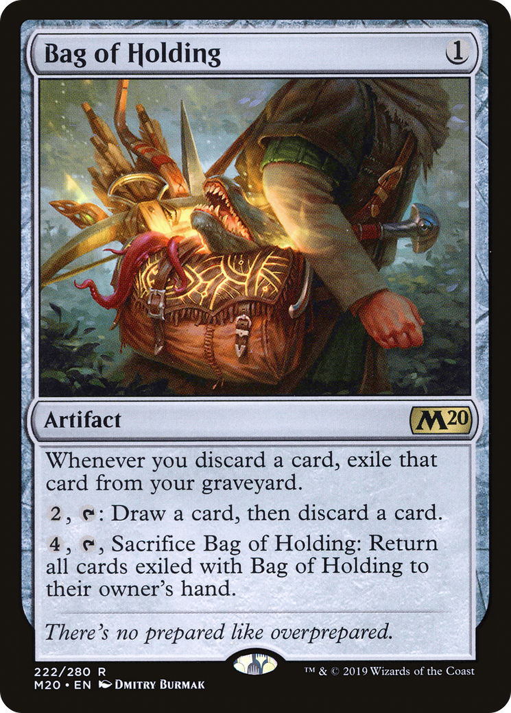 Bag of Holding (222) - Core Set 2020 Foil