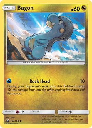 Bagon (103) Reverse Holofoil - Celestial Storm