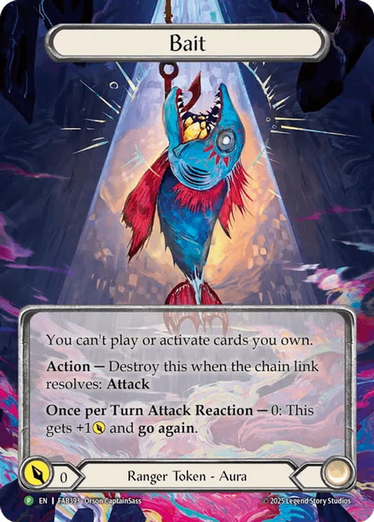 Bait (FAB393) Cold Foil - Flesh and Blood: Promo Cards