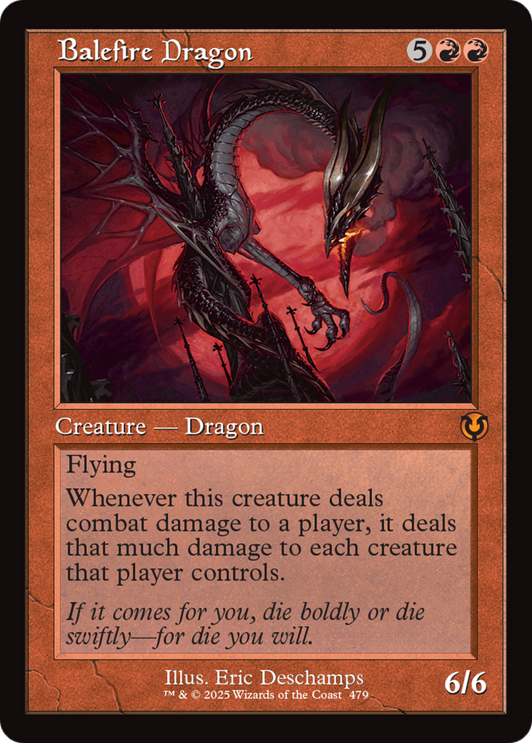 Balefire Dragon (Retro) (479) Foil - Innistrad Remastered