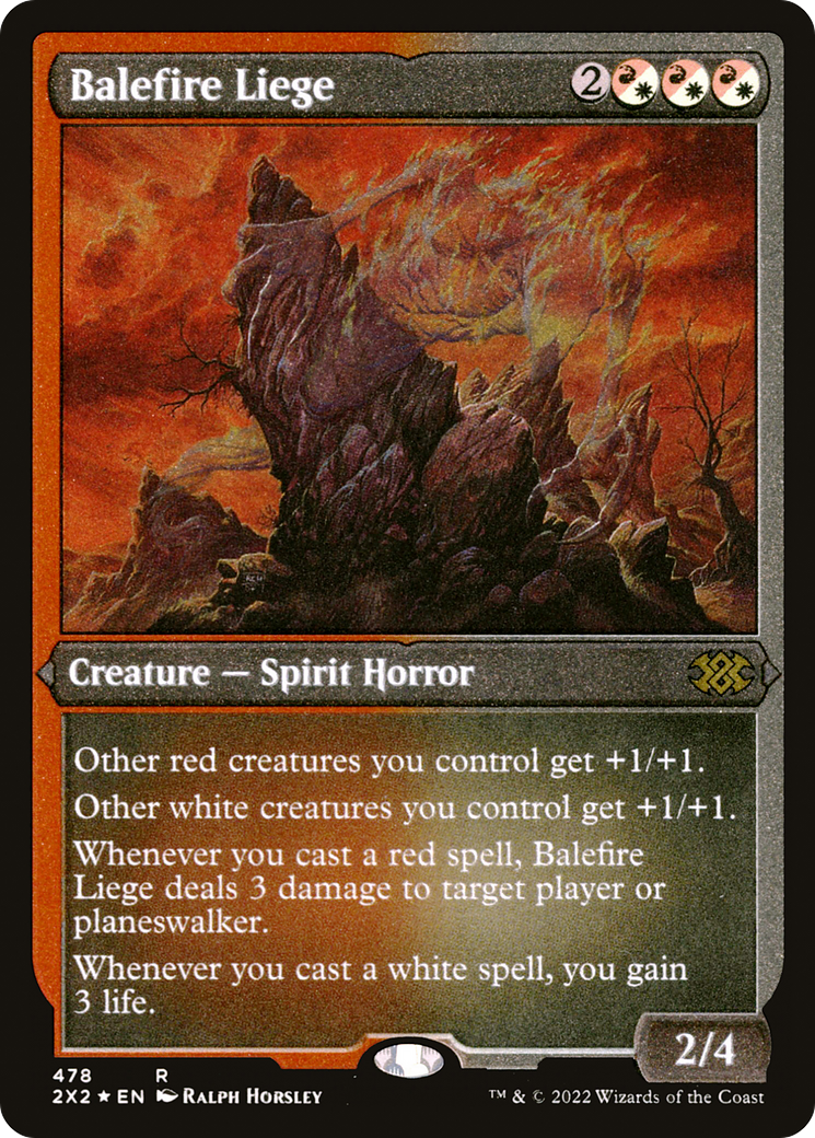 Balefire Liege (478) Etched Foil - Double Masters 2022
