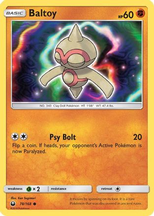 Baltoy (78) - Celestial Storm
