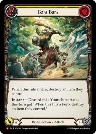 Bam Bam (SEA250) Rainbow Foil - High Seas