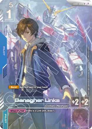 Banagher Links (U+) (GD01-088) Holofoil - Edition Beta
