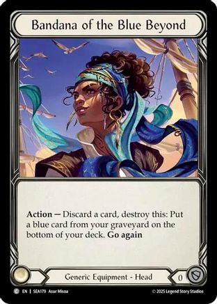 Bandana of the Blue Beyonds (SEA179) Cold Foil - High Seas