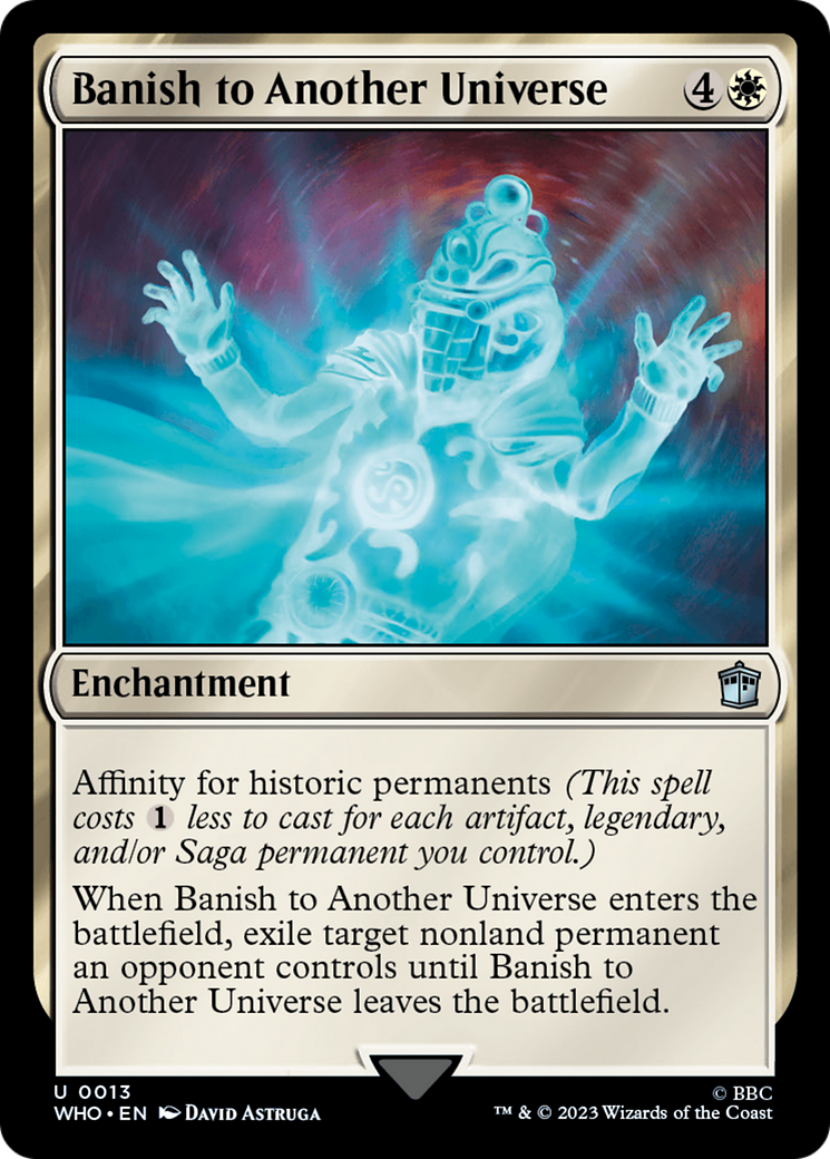 Banish to Another Universe (013) Foil - Doctor Who