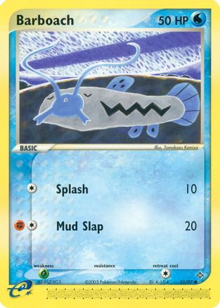 Barboach (51) Reverse Holofoil - Dragon