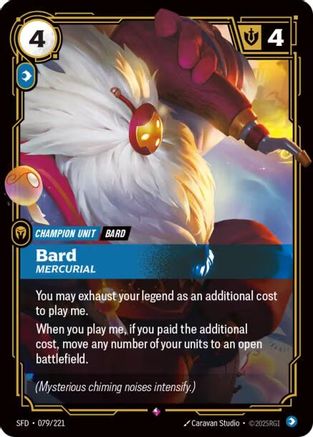 Bard – Mercurial (079) Foil - Spiritforged