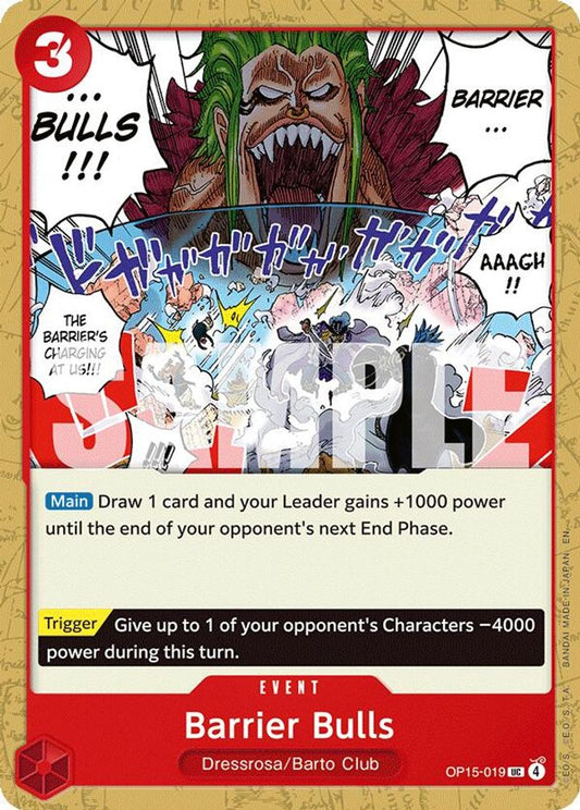 Barrier Bulls (OP15-019)