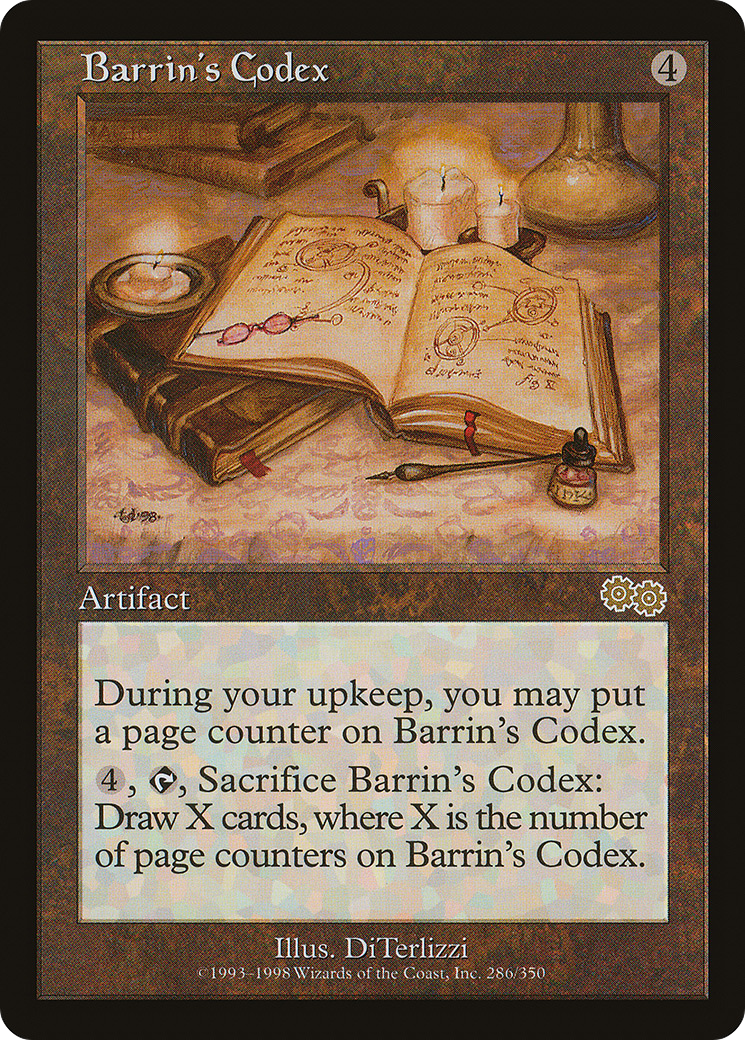 Barrin's Codex (286) - Urza's Saga