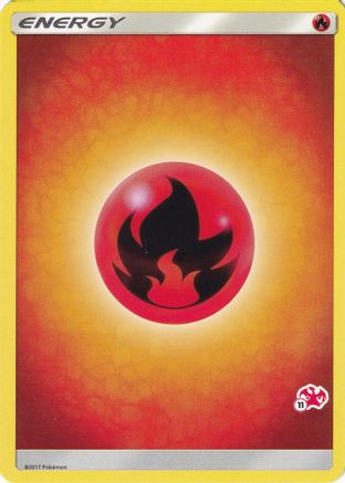 Basic Fire Energy (#11 Charizard) - Battle Academy