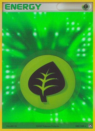 Basic Grass Energy (103) Holofoil - Power Keepers