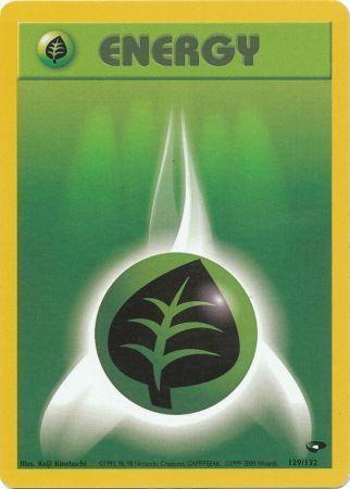 Basic Grass Energy (129) (Unlimited) - Gym Challenge