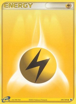 Basic Lightning Energy (109) - Ruby and Sapphire