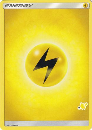 Basic Lightning Energy (#11 Pikachu) - Battle Academy